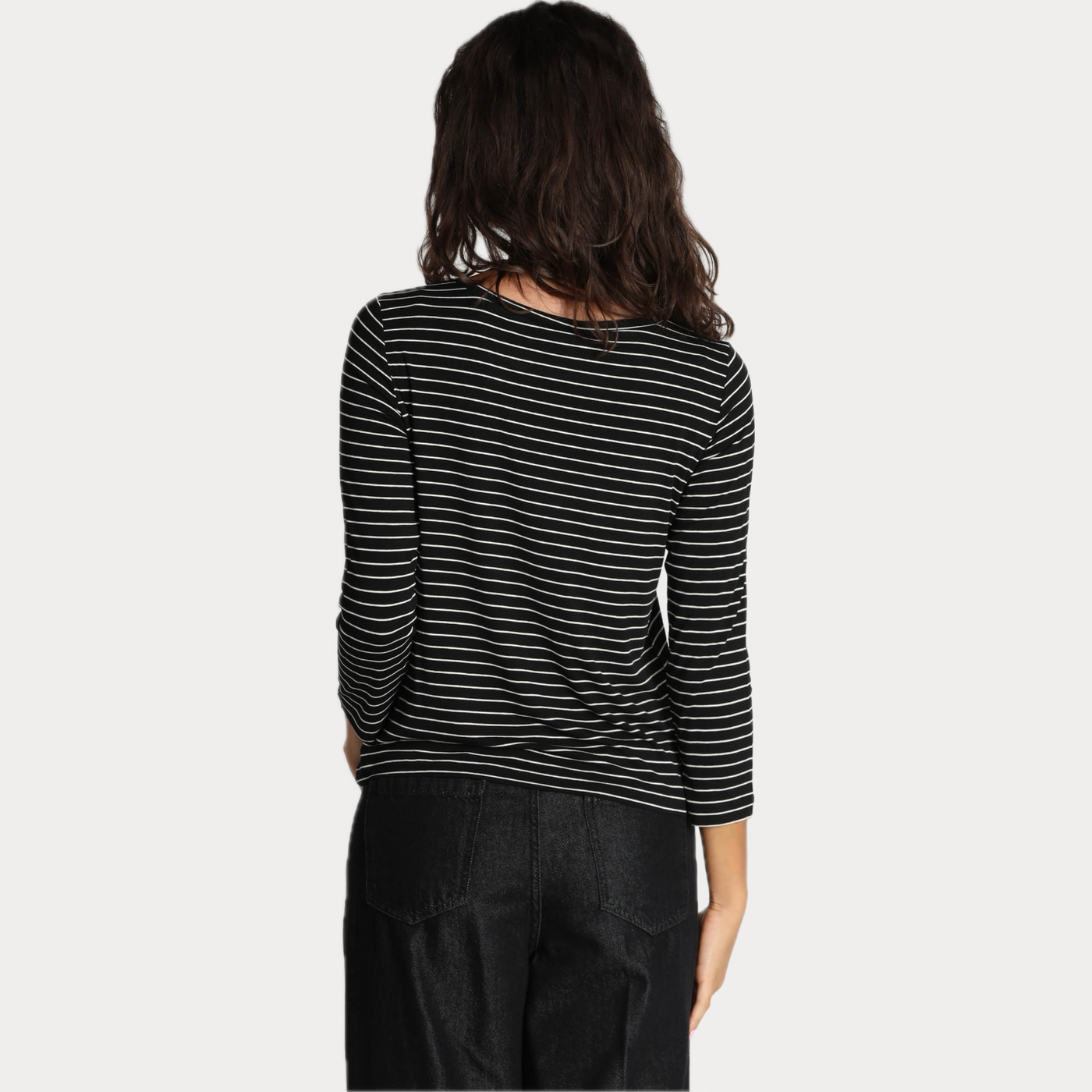 EMME MARELLA - T-SHIRT DONNA A RIGHE IN JERSEY