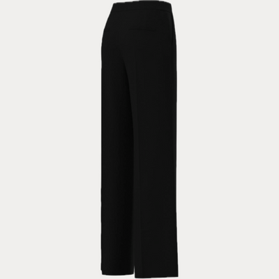 EMME MARELLA - PANTALONE DONNA NERO IN JERSEY STRETCH