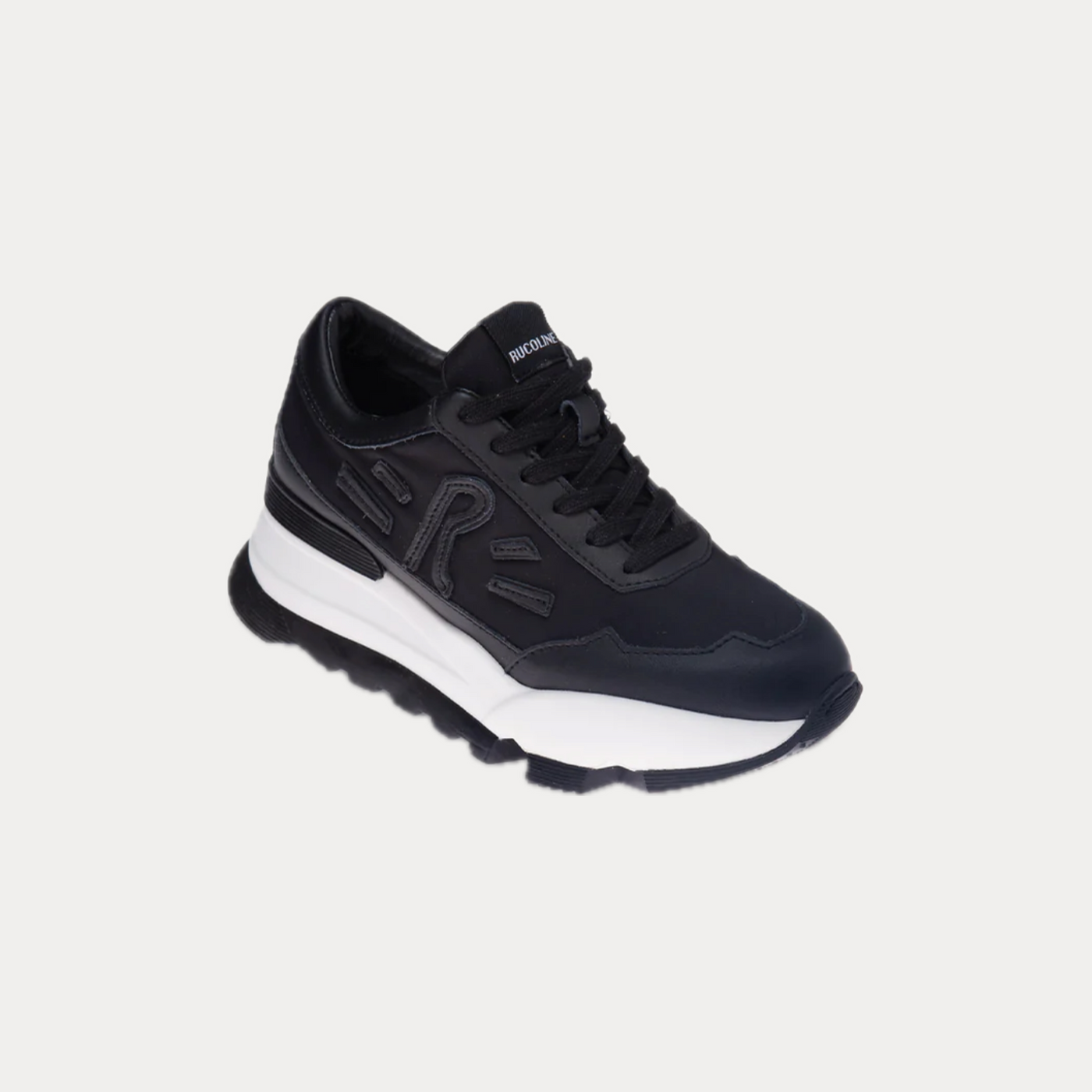RUCOLINE - SNEAKERS DONNA NERA AKI SOFT BOMBER