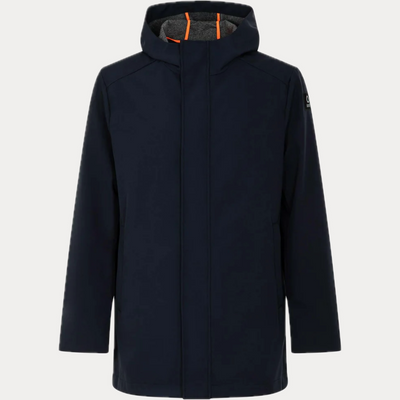 SUNS BOARDS - PARKA CON CAPPUCCIO DA UOMO BLU