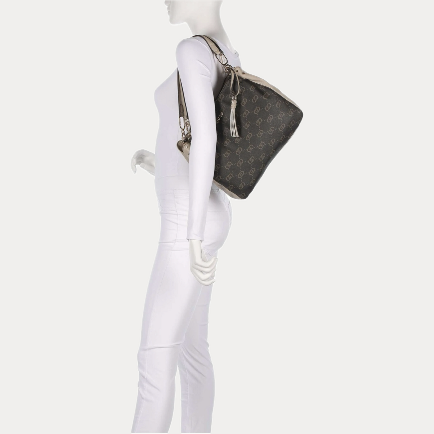 LIUJO - BORSA DONNA BICOLORE HOBO