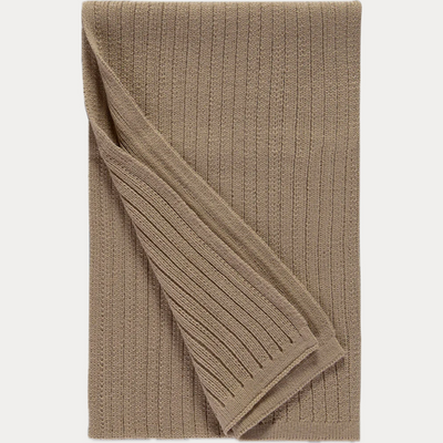 REFRIGWEAR - SCIARPA BEIGE UNISEX A COSTE