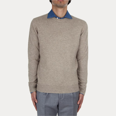 BRAMANI - MAGLIONE GIROCOLLO IN CASHMERE