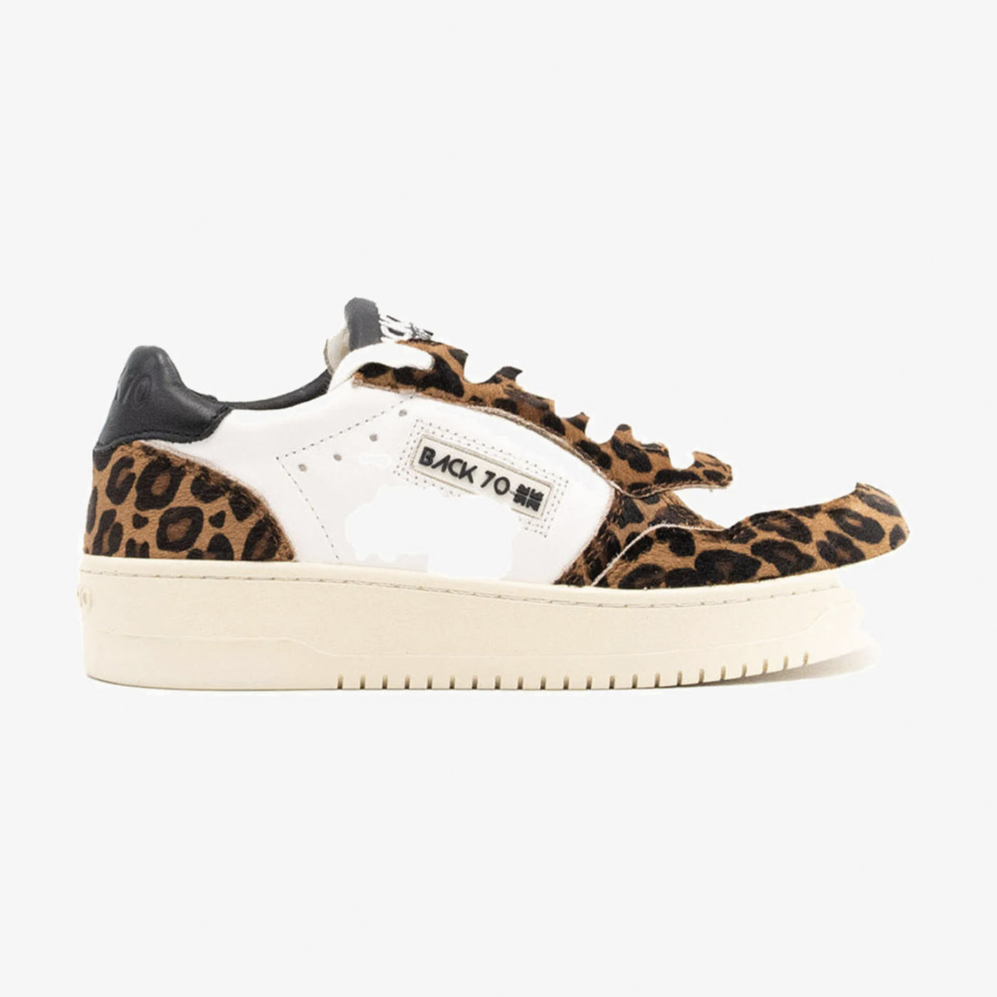 BACK 70 - SNEAKERS BASSE LEOPARD