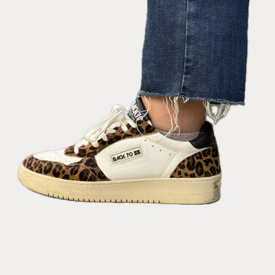 BACK 70 - SNEAKERS BASSE LEOPARD