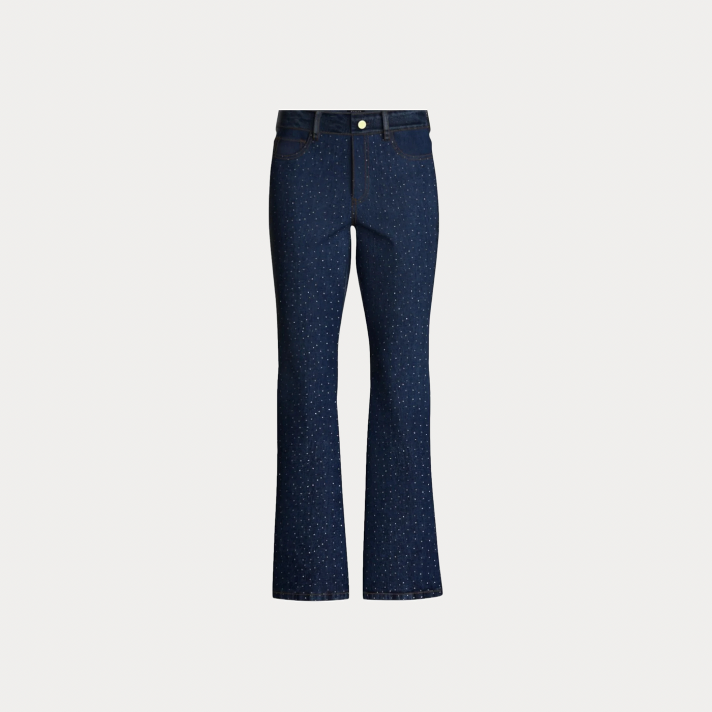 EMME MARELLA - JEANS DONNA BLU TROMBETTA CON STRASS
