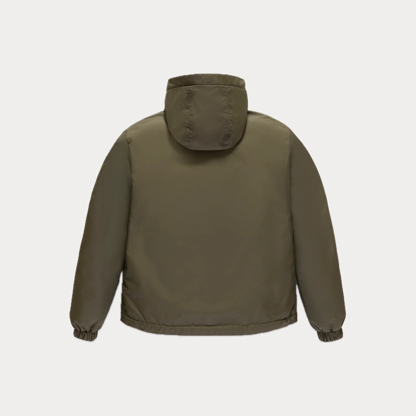 REFRIGIWEAR - PIUMINO UOMO VERDE LIBRA CON CAPPUCCIO TEDDY
