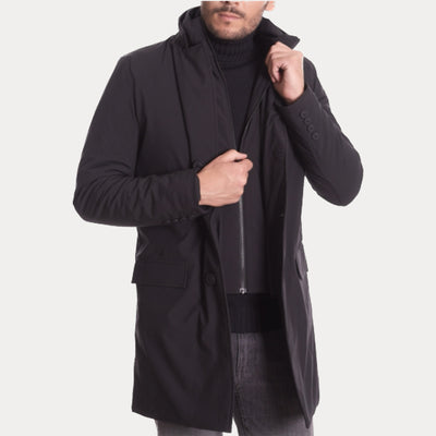 SAVE THE DUCK - TRENCH UOMO IN NYLON