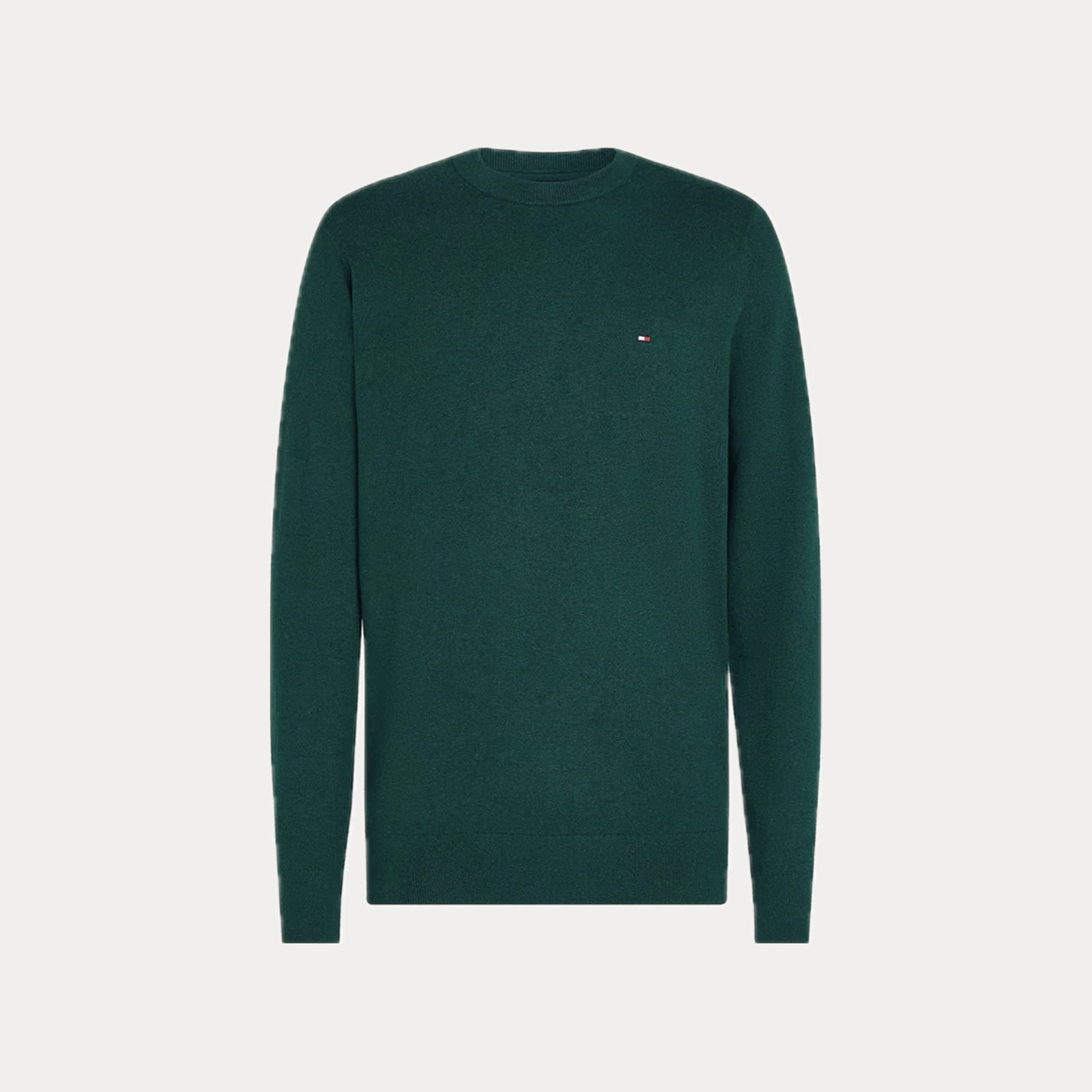 TOMMY HILFIGER - PULLOVER IN CASHMERE VERDE