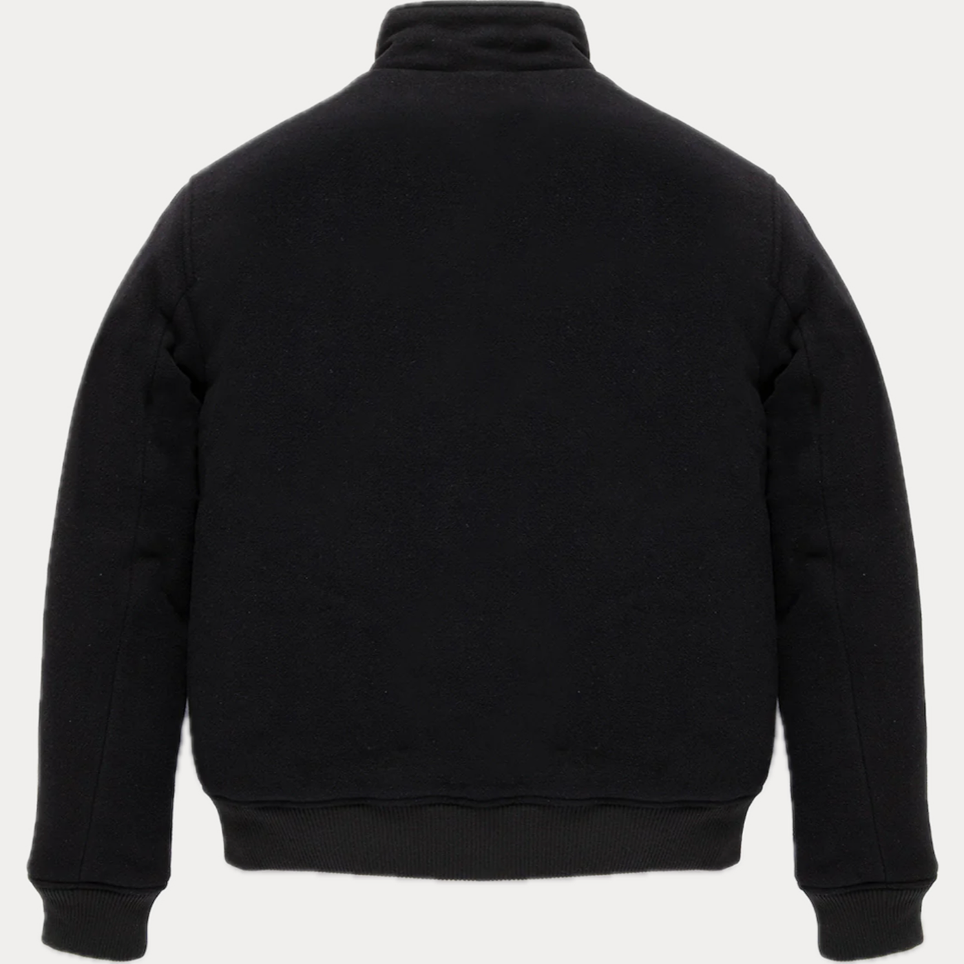 REFRIGWEAR - BOMBER UOMO NERO IDROREPELLENTE IN PANNO