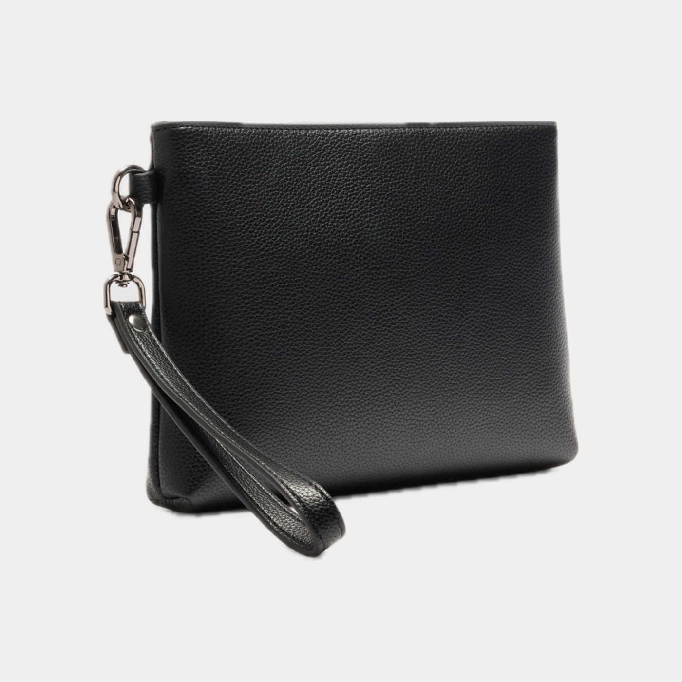 LIUJO - POCHETTE DA UOMO CON ZIP IN ECOPELLE EFFETTO MARTELLATO