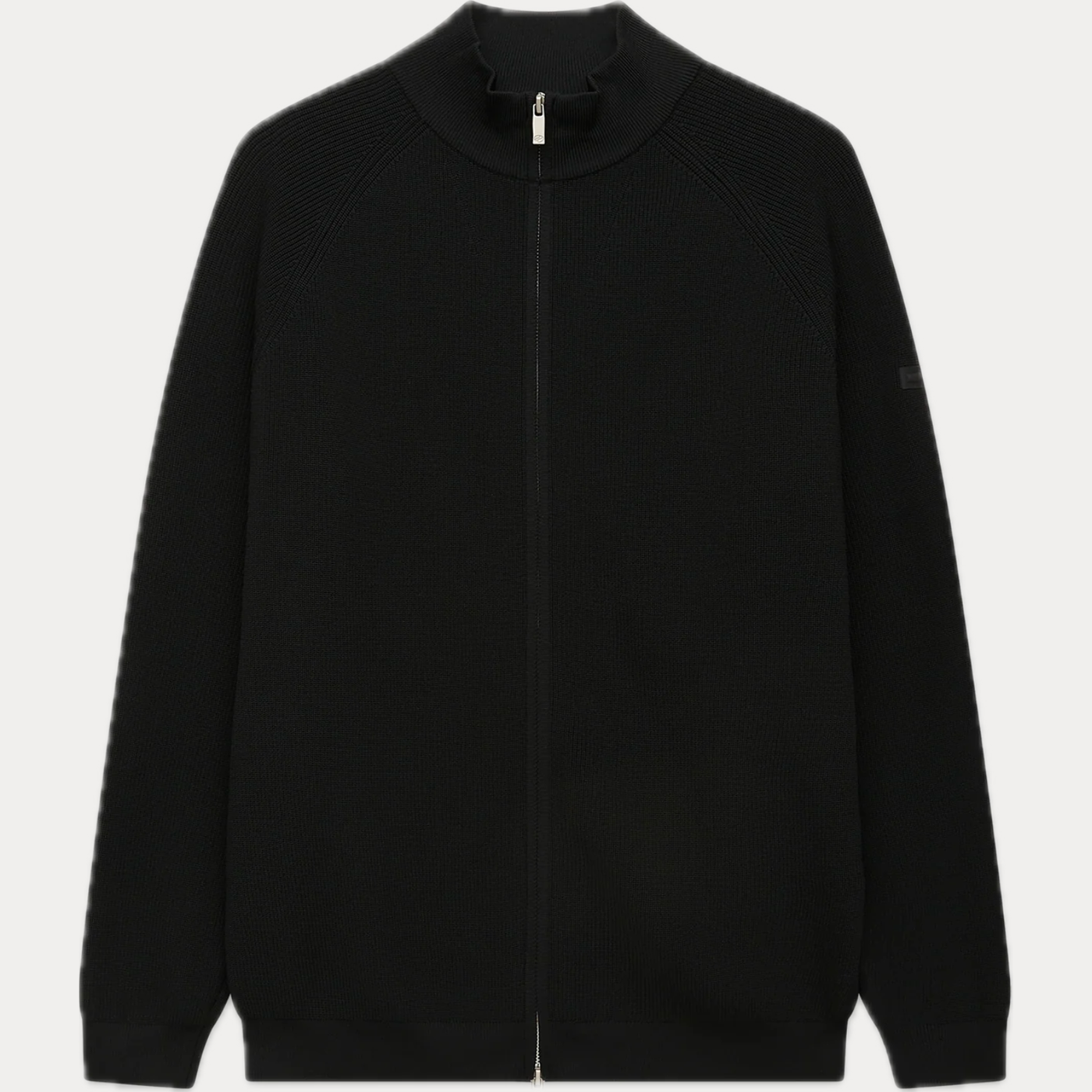 UNITY - CARDIGAN UOMO NERO CON ZIP