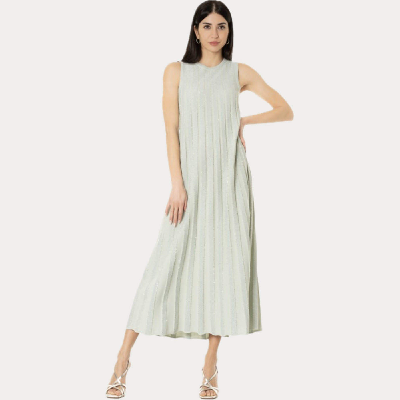 D.EXTERIOR - ABITO ELEGANTE GIADA ALLA CAVIGLIA