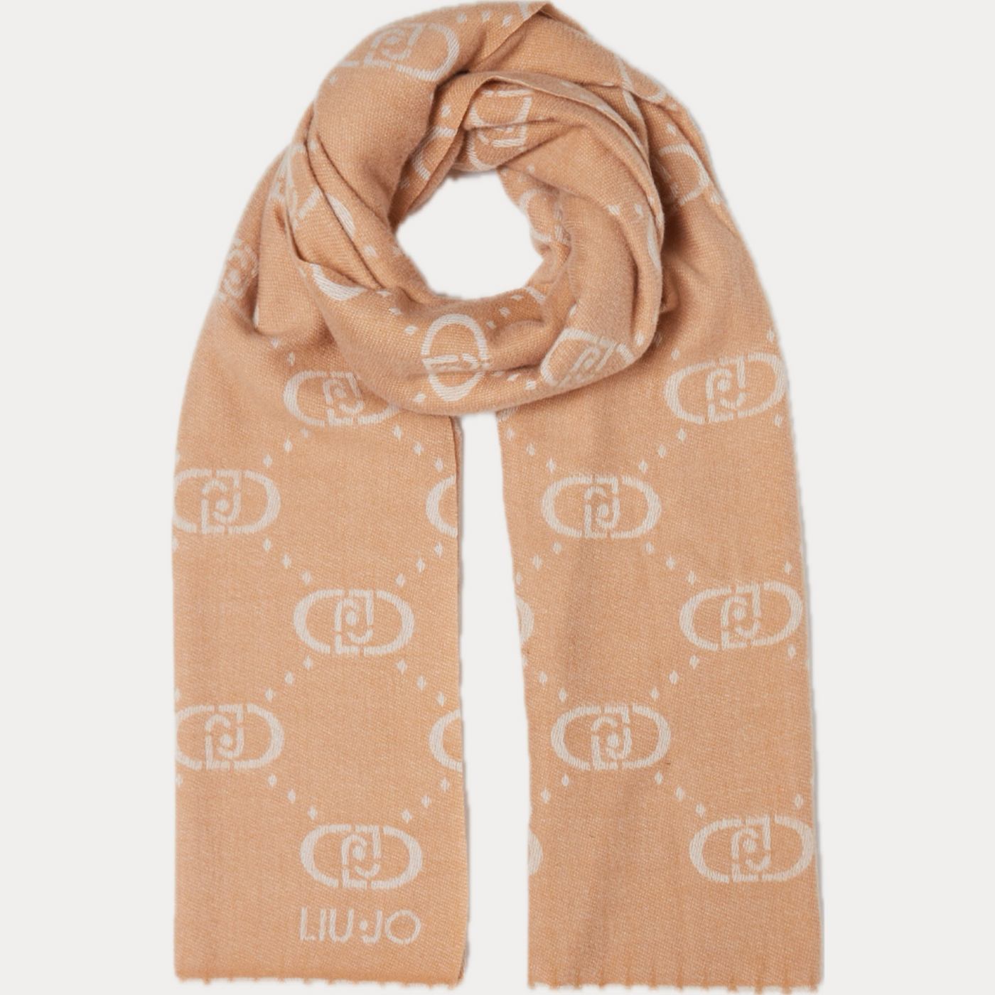 LIUJO - STOLA CON LOGO JACQUARD