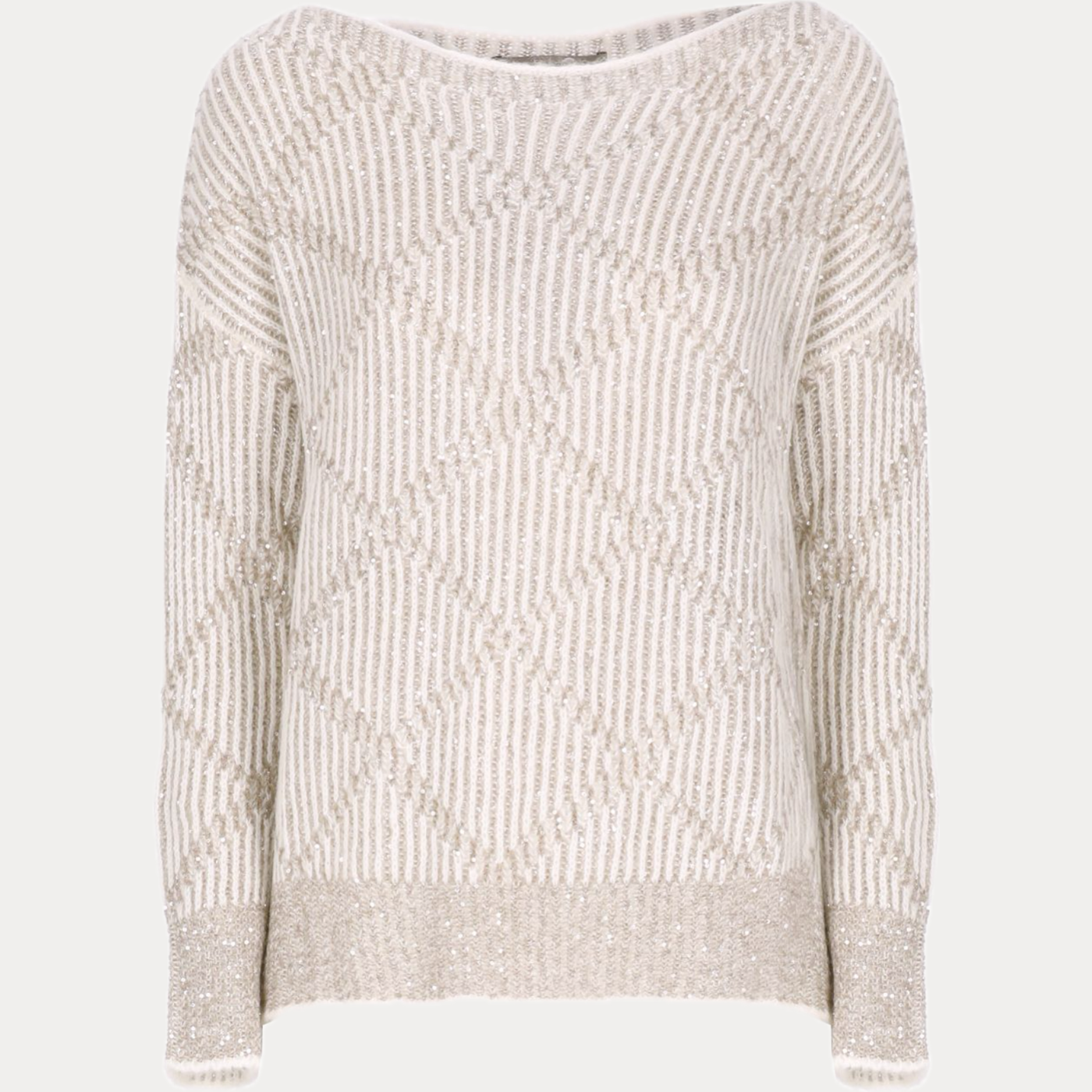 D.EXTERIOR - MAGLIA DONNA IN MISTO LANA E ALPACA