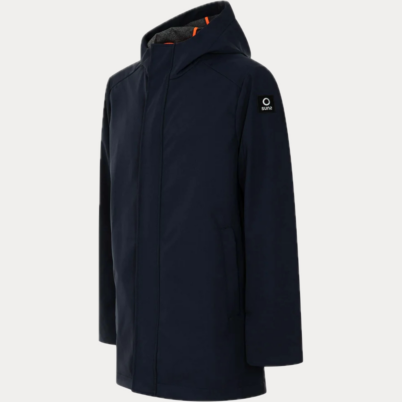 SUNS BOARDS - PARKA CON CAPPUCCIO DA UOMO BLU