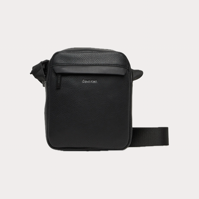 CALVIN KLEIN - BORSELLO UOMO NERO CON TRACOLLA