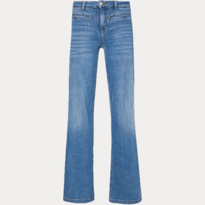 LIUJO - JEANS DONNA PALAZZO BOTTOM UP