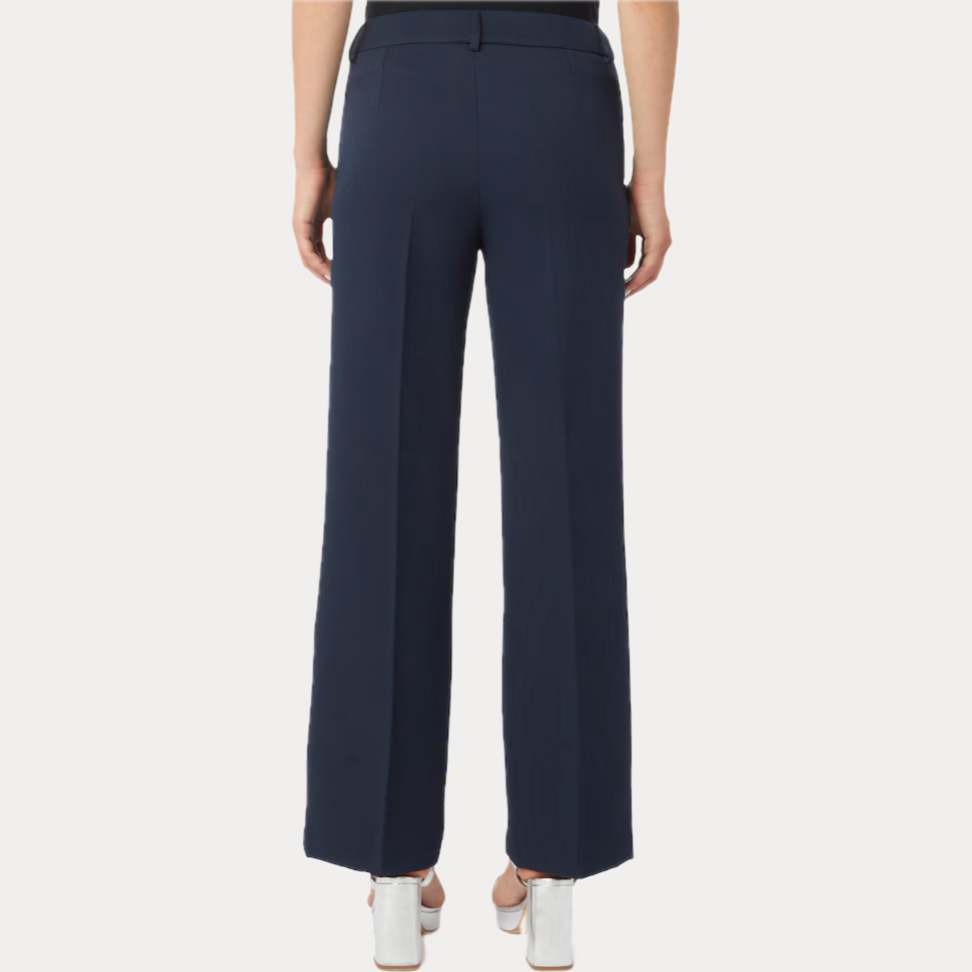 EMME MARELLA - PANTALONI CROPPED DIAGONALE