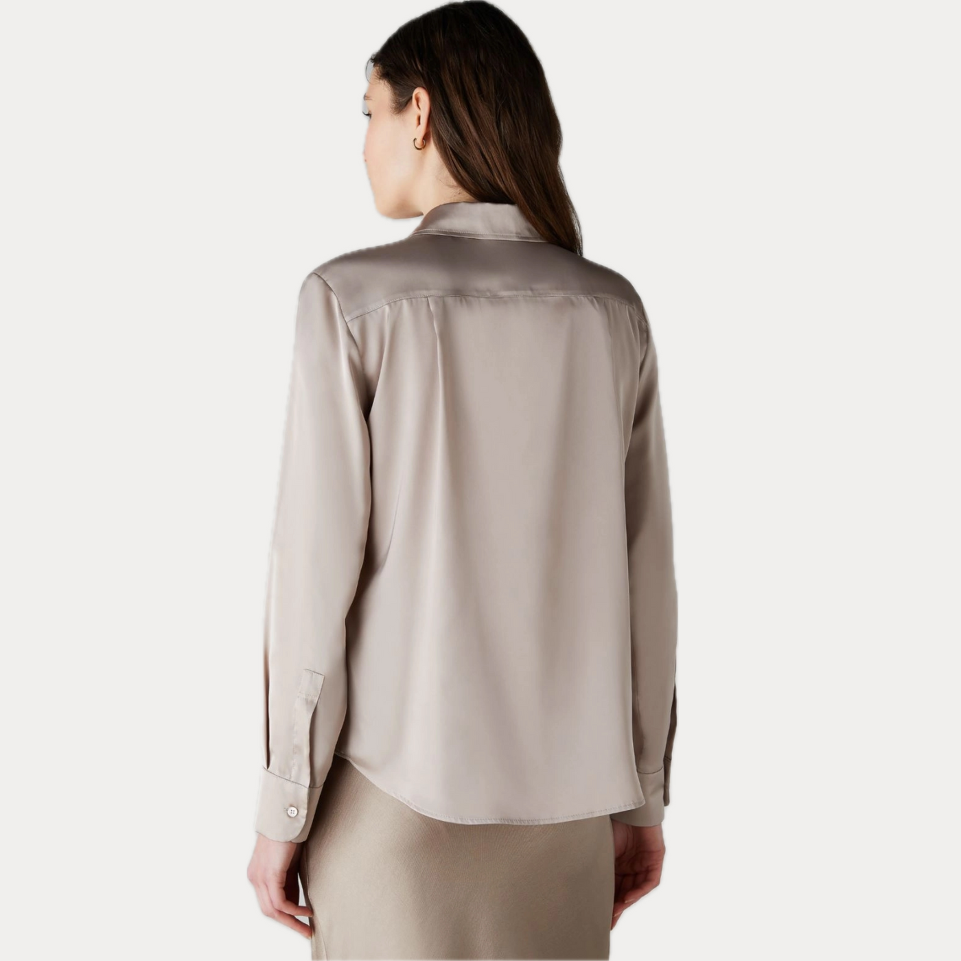 EMME MARELLA - CAMICIA IN RASO STRETCH