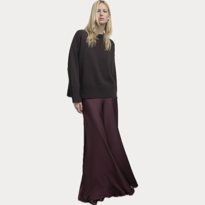 SOALLURE - GONNA MAXI DONNA SABA IN RASO