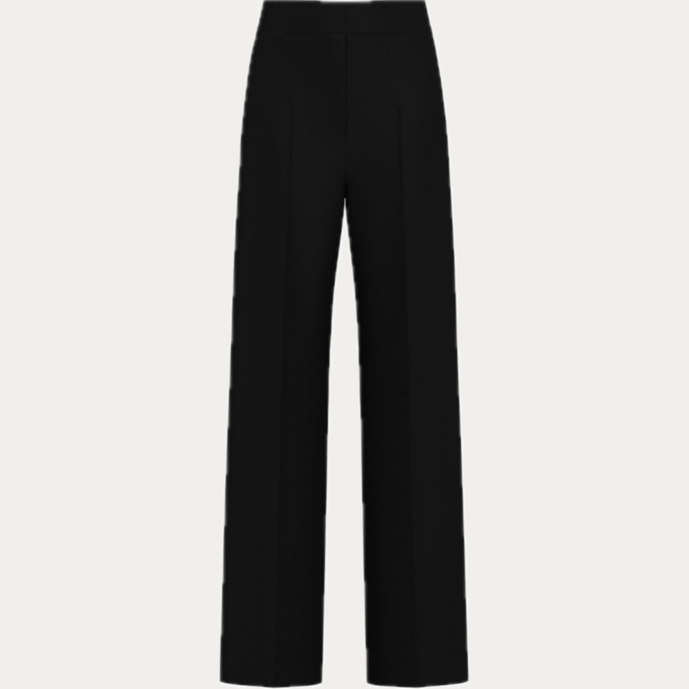 EMME MARELLA - PANTALONE DONNA NERO IN INTERLOCK STRETCH