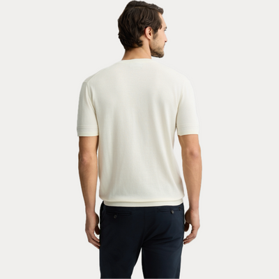 LIUJO - T-SHIRT UOMO  IN CREPE DI COTONE