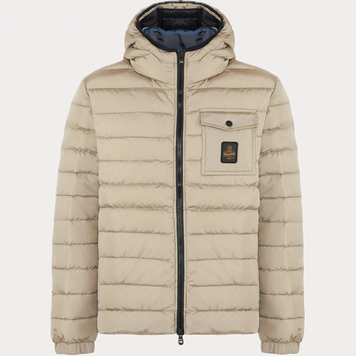 REFRIGIWEAR - PIUMINO UOMO TAUPE IN NYLON