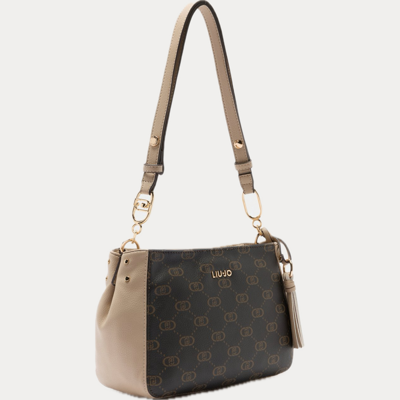 LIUJO - BORSA DONNA A SPALLA MONOGRAM