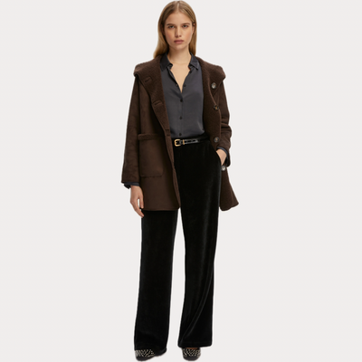 EMME MARELLA - CABAN DONNA TESTA DI MORO REVERSIBILE