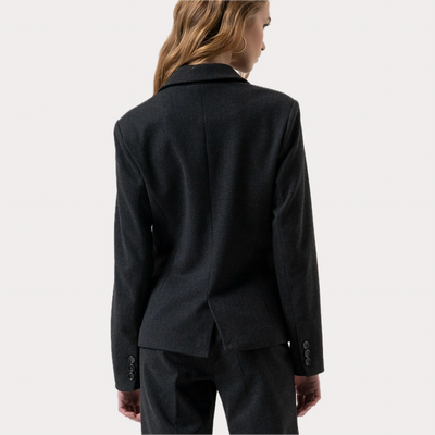 FRACOMINA - BLAZER DONNA REGULAR IN PUNTO MILANO