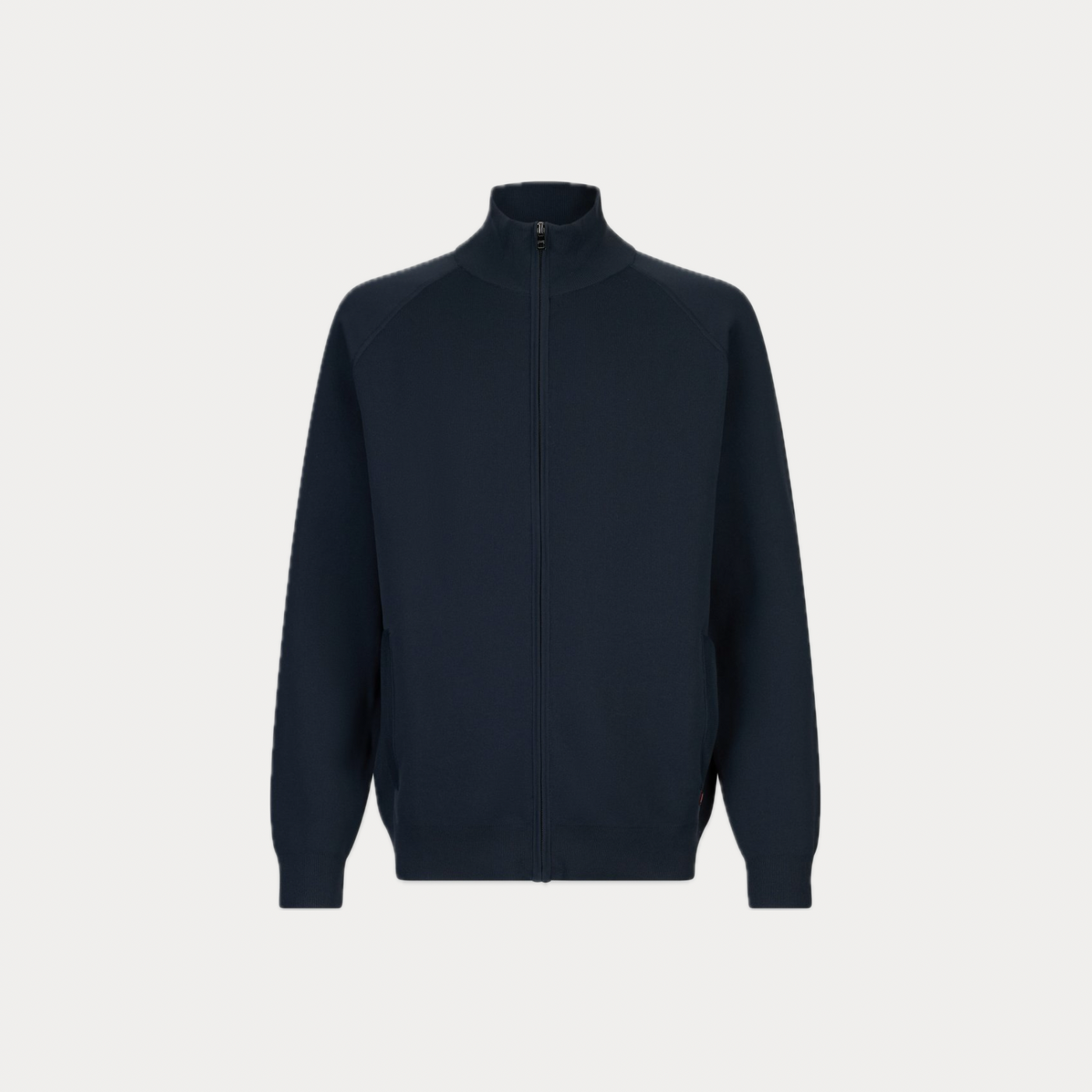 LIUJO - CARDIGAN UOMO BLU IN MISTO COTONE CON ZIP