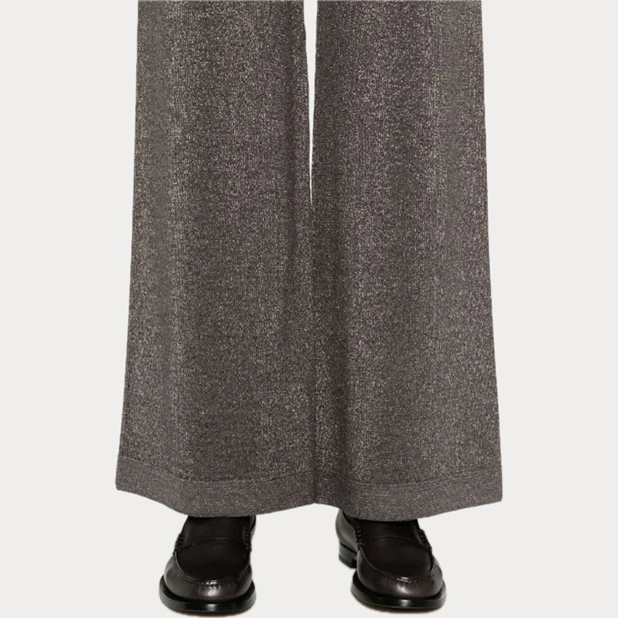 D.EXTERIOR - PANTALONE LUREX GAMBA LARGA