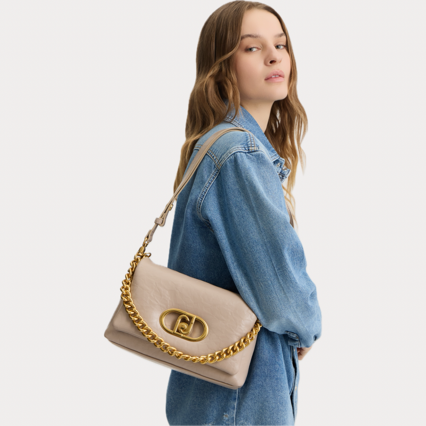 LIUJO - BORSA DONNA SABBIA LAPUFFY