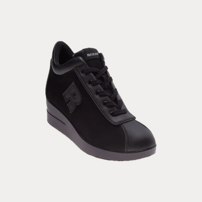 RUCOLINE - SCARPA DONNA NERA MINNIE RASO LUX
