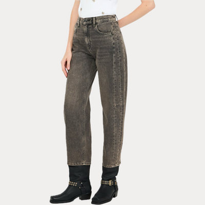 LIUJO - JEANS DONNA BOYFRIEND STONEWASH
