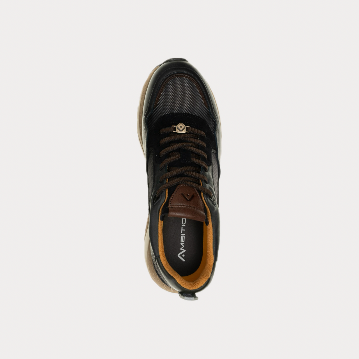 AMBITIOUS - SNEAKERS UOMO NAVY CHUNKY RUNNER
