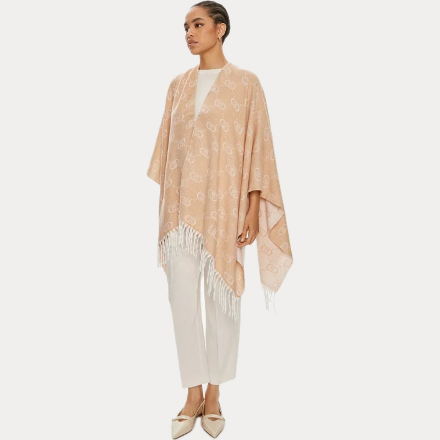 LIUJO - PONCHO CON FRANGE