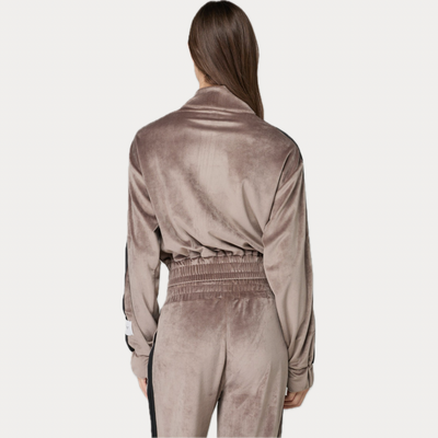 HINNOMINATE - FELPA DONNA FANGO IN CINIGLIA  CON ZIP
