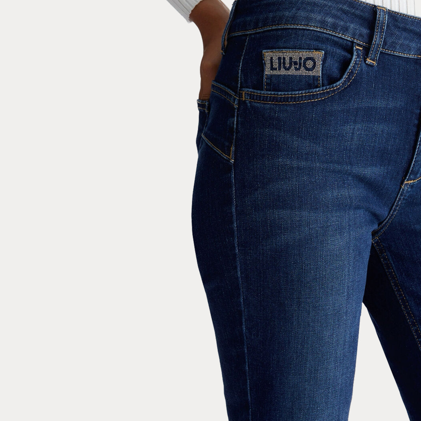 LIU JO - JEANS SKINNY A VITA ALTA