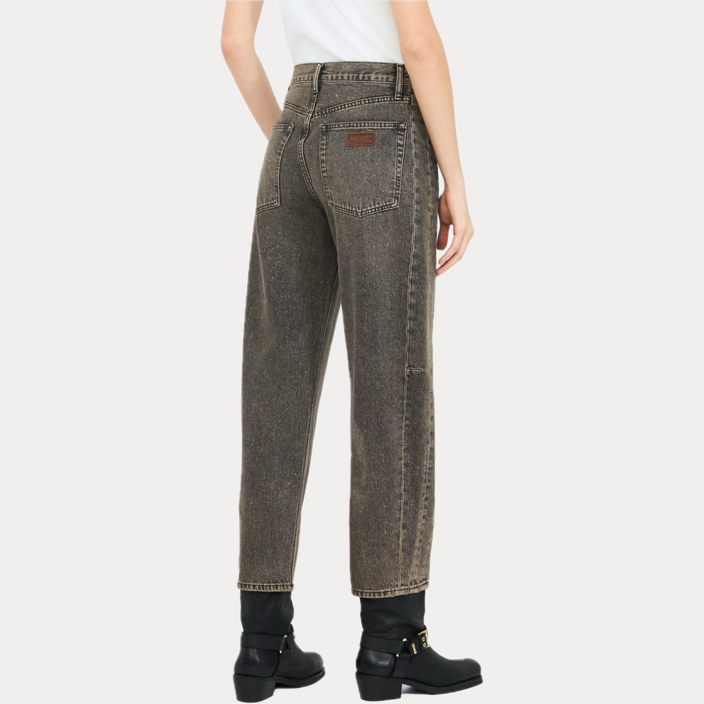 LIUJO - JEANS DONNA BOYFRIEND STONEWASH