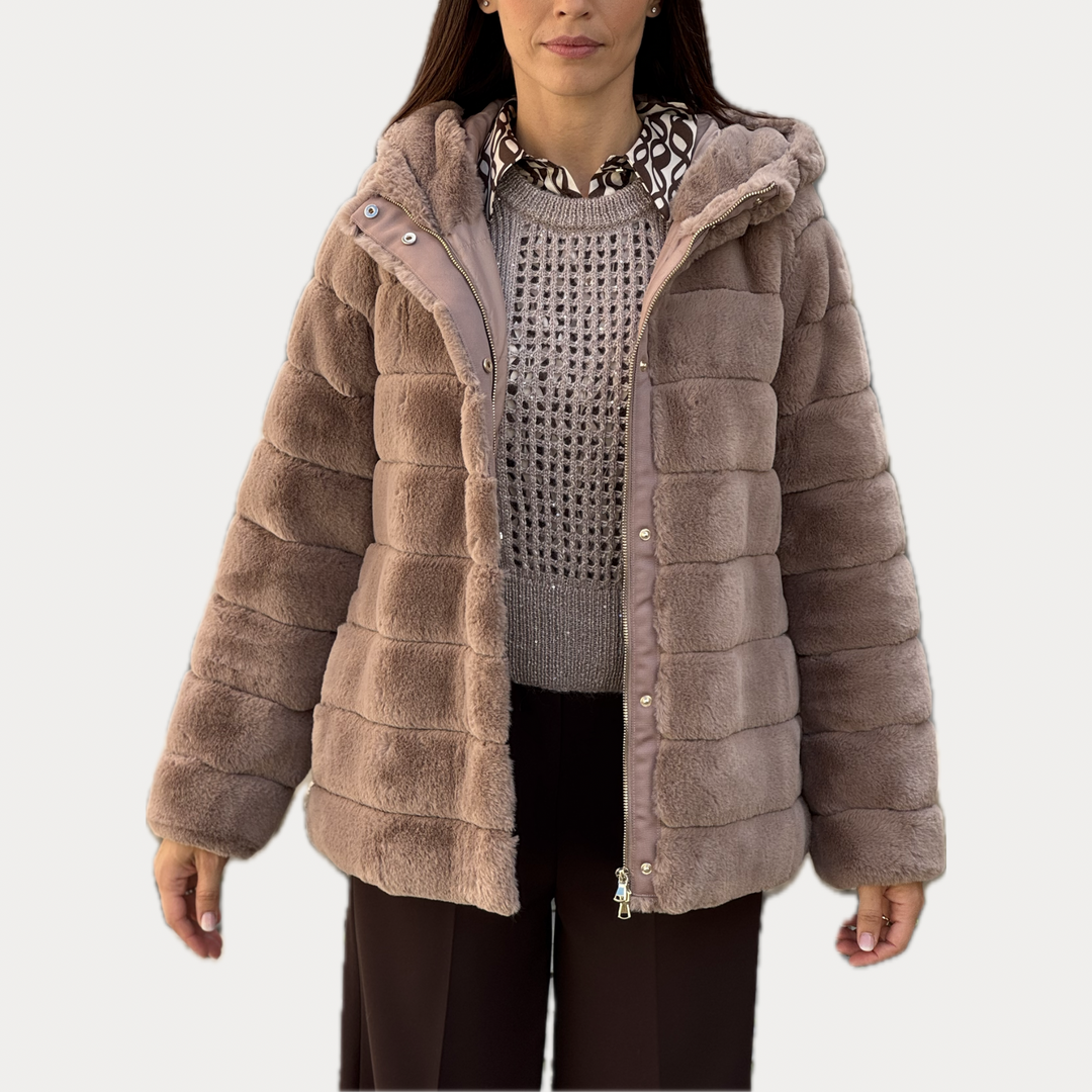 Giacche Pelliccia Nenette Pelliccia Ecologica Giacche In Pelliccia