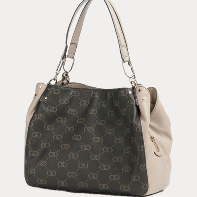 LIUJO - BORSA DONNA BICOLORE HOBO