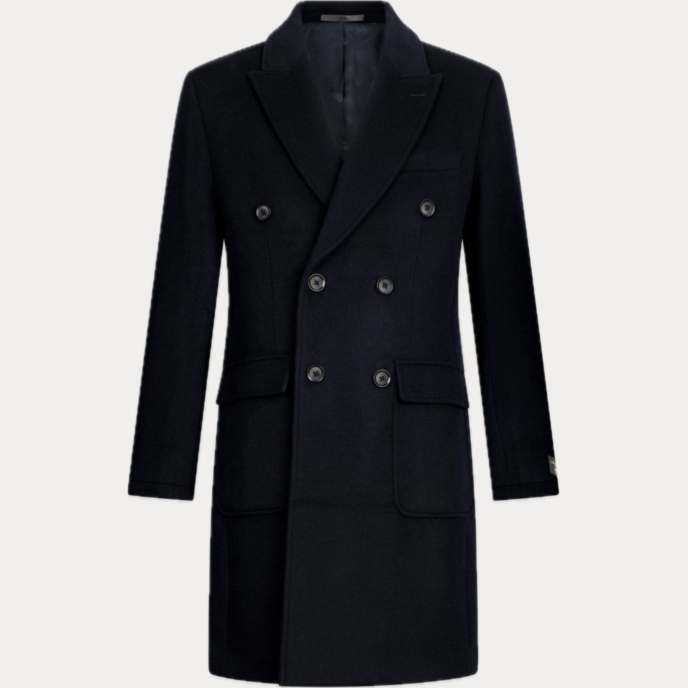 LIUJO - CAPPOTTO UOMO BLU IN MISTO CASHMERE