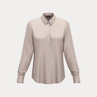 EMME MARELLA - CAMICIA IN RASO STRETCH