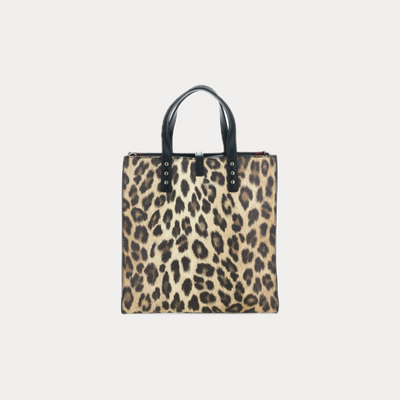 LIUJO - BORSA A MANO STAMPA ANIMALIER