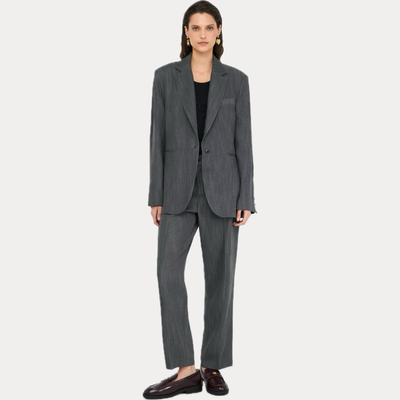 LIUJO - GIACCA DONNA GRIGIA IN DENIM DI LYOCELL