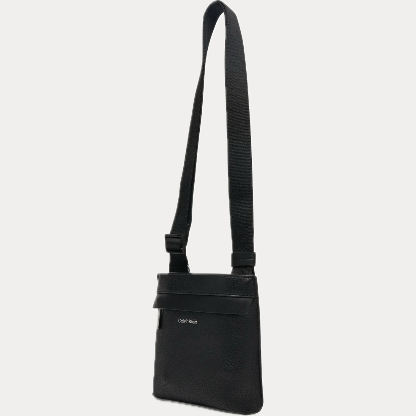 CALVIN KLEIN - TRACOLLINA UOMO NERA CON ZIP