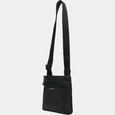 CALVIN KLEIN - TRACOLLINA UOMO NERA CON ZIP