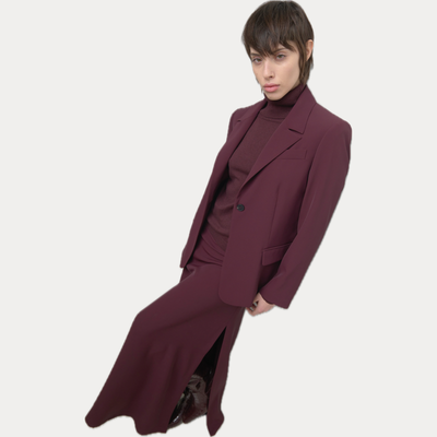 SOALLURE - GIACCA DONNA SABA IN CREPE FLUIDA